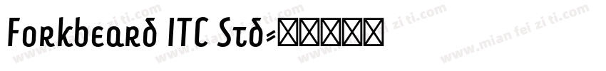 Forkbeard ITC Std字体转换